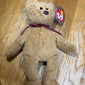 Ty beanie baby “curly” perfect condition with tag and tag errors